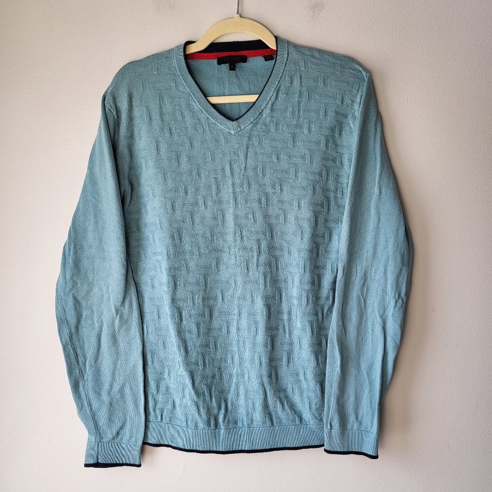 Ted Baker Light Blue sweater Size M